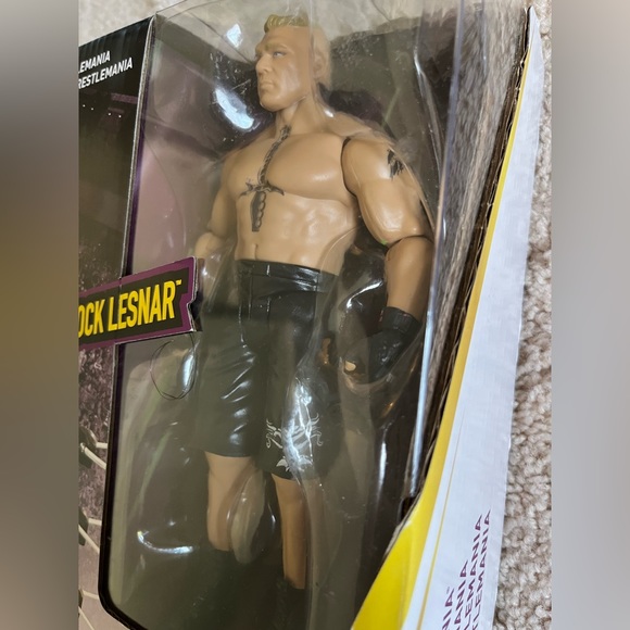 WWE Brock Lesnar Road To Wrestlemania 30 Set Mattel Breakable Stage Playset - Picture 2 of 6